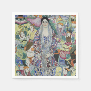 Gustav Klimt Friederike Maria Beer Portret Kunst Servet