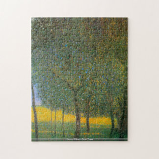 Gustav Klimt - Fruit Trees puzzle Legpuzzel