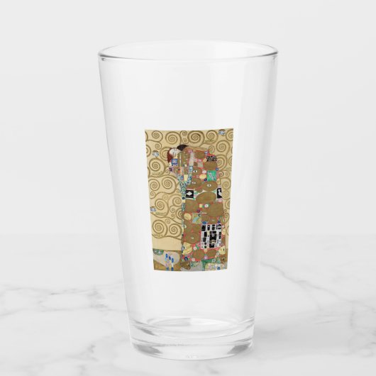 Gustav Klimt Fulfillment Glas (Voorkant)