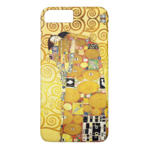 Gustav Klimt Fulfillment Lovers Fine Art iPhone 8 Plus / 7 Plus Hoesje