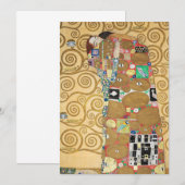 Gustav Klimt - Fulfillment, Stoclet Frieze Bedankkaart (Voorkant / Achterkant)