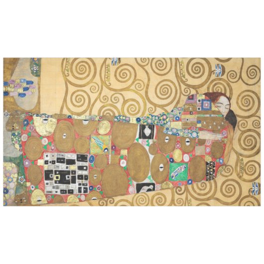 Gustav Klimt - Fulfillment, Stoclet Frieze Tafelkleed (Voorkant (Horizontaal))