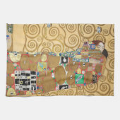 Gustav Klimt - Fulfillment, Stoclet Frieze Theedoek (Horizontaal)