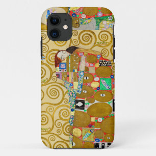 Gustav Klimt Fulfilment Nouveau Paar iPhone 11 Hoesje