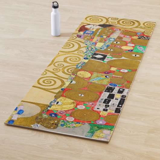Gustav Klimt Fulfilment Nouveau Paar Yogamat (In situ)