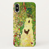 Gustav Klimt Garden met kippen Case-Mate iPhone Case (Achterkant)