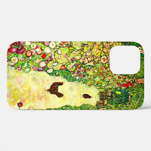 Gustav Klimt Garden met kippen Case-Mate iPhone Case (Achterkant (horizontaal))