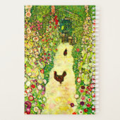 Gustav Klimt Garden met kippen Planner (Achterkant)