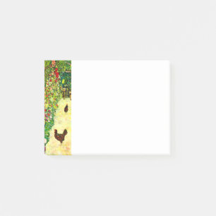 Gustav Klimt Garden met kippen Post-it® Notes