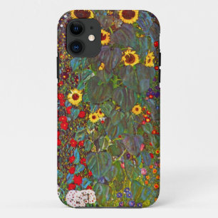 Gustav Klimt Garden met zonnebloemen iPhone 5 Hoes