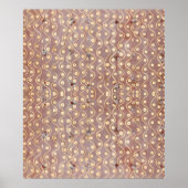 Gustav Klimt - Het engelenkostuum Pattern Poster (Voorkant)