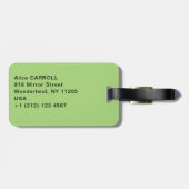 Gustav Klimt - Het Huis van Guardaboschi Bagagelabel (Achterkant horizontaal)