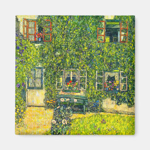 Gustav Klimt Het Huis van Guardaboschi Magneet