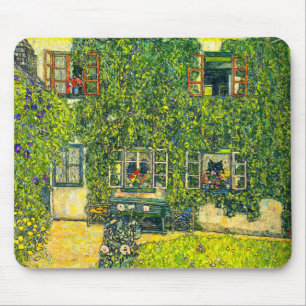 Gustav Klimt Het huis van Guardaboschi Muismat