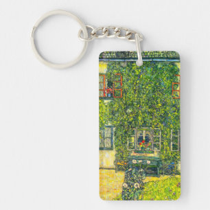 Gustav Klimt Het Huis van Guardaboschi Sleutelhanger
