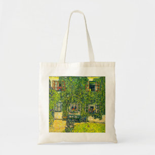 Gustav Klimt Het Huis van Guardaboschi Tote Bag