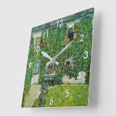 Gustav Klimt - Het Huis van Guardaboschi Vierkante Klok (Hoek)