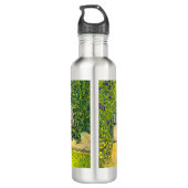 Gustav Klimt Het Huis van Guardaboschi Waterfles (Achterkant)