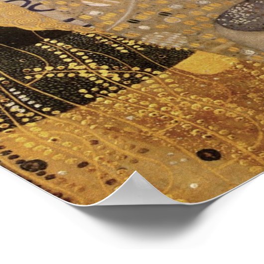Gustav Klimt ~ Het Hydra-Poster Poster (Hoek)