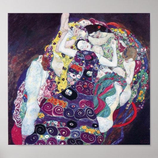 Gustav Klimt het Poster van de Maagd (Voorkant)