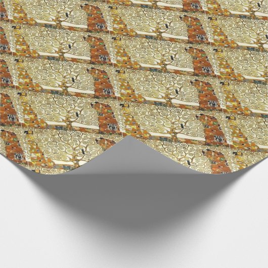 Gustav Klimt - het schilderij van de boom van het Cadeaupapier (Hoek)