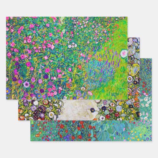 Gustav Klimt, hoer Inpakpapier Vel (Set)