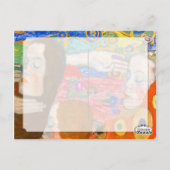 gustav klimt , hoop ii briefkaart (Achterkant)