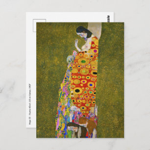 Gustav Klimt - Hoop II Briefkaart