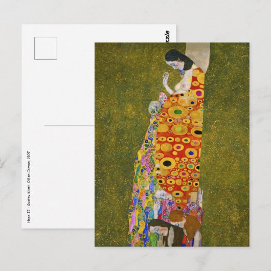 Gustav Klimt - Hoop II Briefkaart (Voorkant / Achterkant)