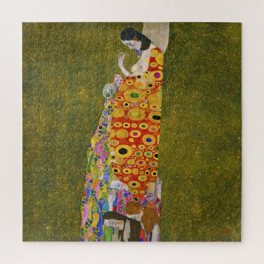 Gustav Klimt - Hoop II Legpuzzel (Verticaal)