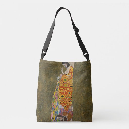 Gustav Klimt - Hope Crossbody Tas (Achterkant)