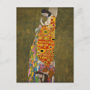 Gustav Klimt - Hope II - Mooi kunstwerk Briefkaart
