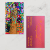 Gustav Klimt Imprimer ~ Carte de visite (Devant / Derrière)