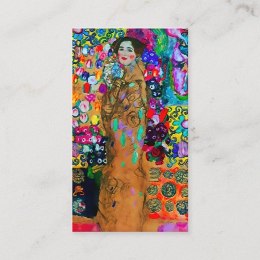 Gustav Klimt Imprimer ~ Carte de visite (Devant)