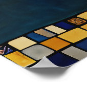 Gustav Klimt inspireerde The Tree of Life Poster (Hoek)