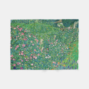 Gustav Klimt - Italiaans tuinlandschap Fleece Deken