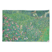 Gustav Klimt - Italiaans tuinlandschap Kussensloop (Achterkant)