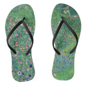 Gustav Klimt - Italiaans tuinlandschap Teenslippers (Voetbed)