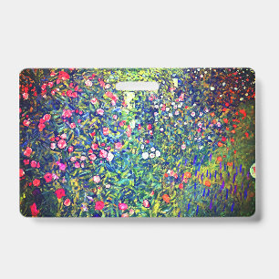 Gustav Klimt Italiaanse Tuin Badge