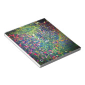Gustav Klimt Italiaanse tuin Notitieblok (Schuin)