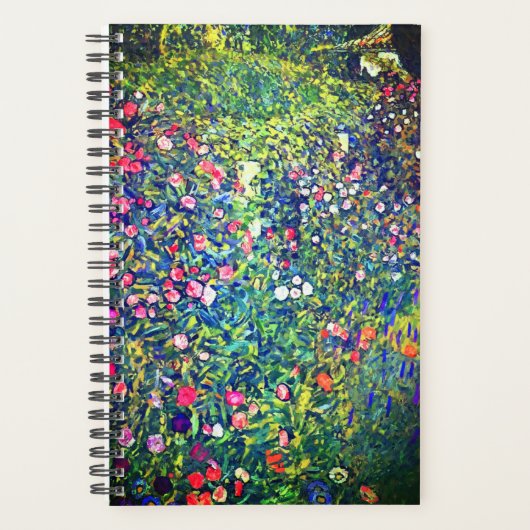 Gustav Klimt Italiaanse tuin Planner (Voorkant)