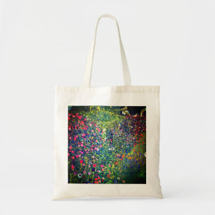Gustav Klimt Italiaanse tuin Tote Bag