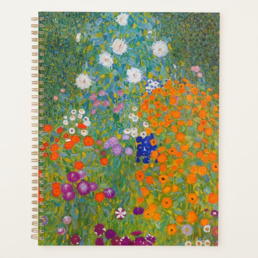 Gustav Klimt - Jardin des fleurs (Devant)