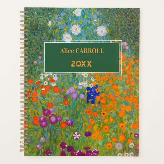 Gustav Klimt - Jardin des fleurs (Devant)