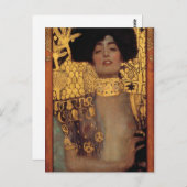 Gustav Klimt Judith Briefkaart (Voorkant / Achterkant)