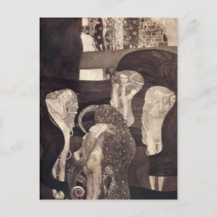 Gustav Klimt- Jurisprudentie (uiteindelijke staat) Briefkaart