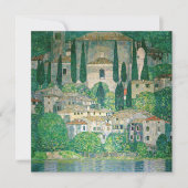 Gustav Klimt - Kerk in Cassone Kaart (Voorkant)