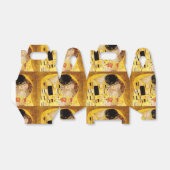 Gustav Klimt Kiss Het klassieke schilderij Bedankdoosjes (Uitgevouwen)