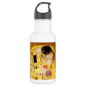 Gustav Klimt Kiss Het klassieke schilderij Waterfles (Voorkant)