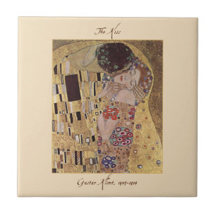 Gustav Klimt Kiss keramische tegel Tegeltje